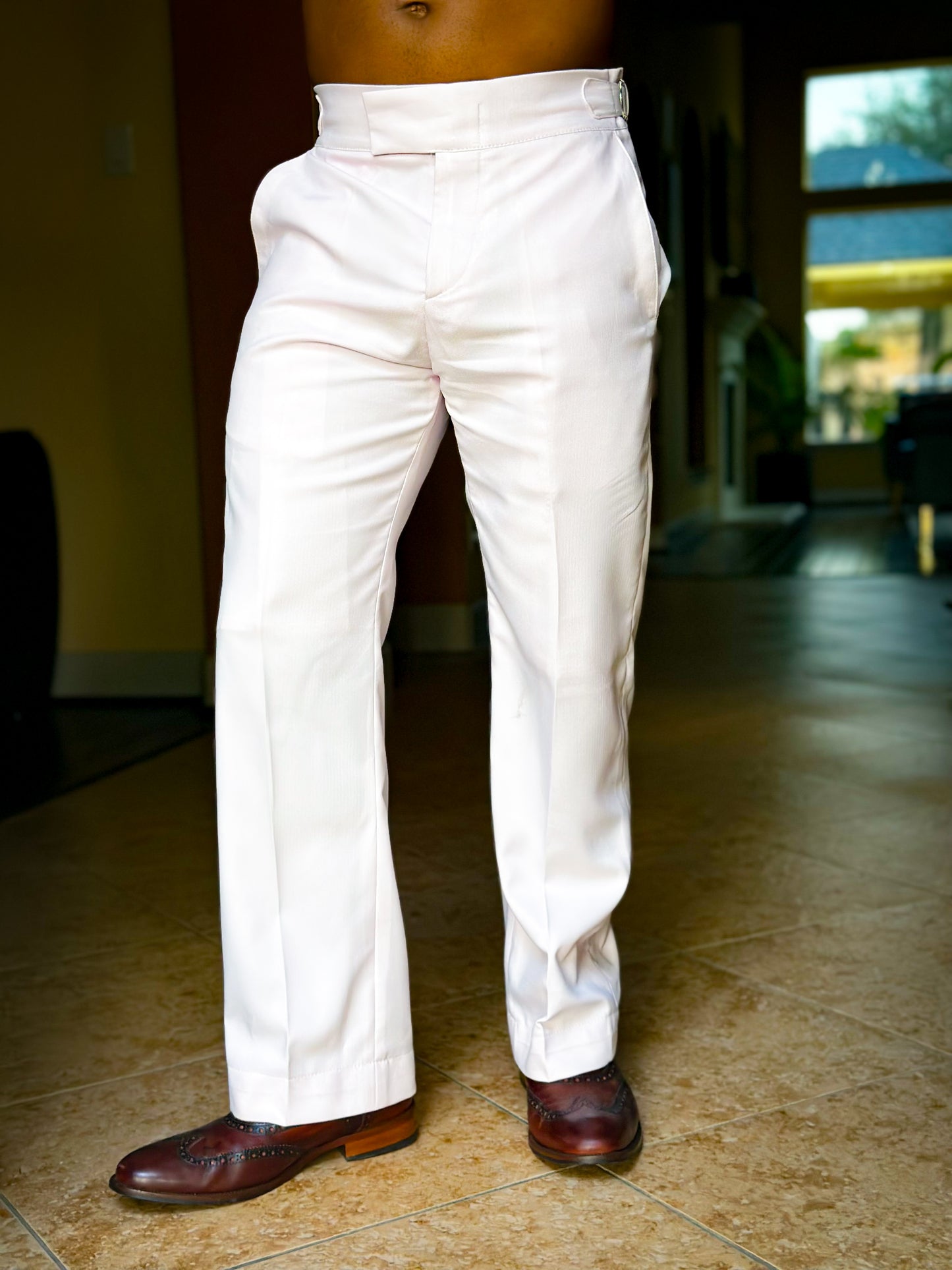High-Waisted Trousers
